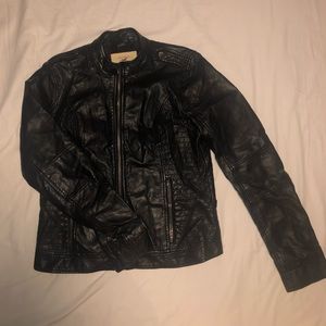 Faux Leather Jacket